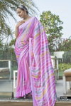 Pranjali By Vallabhi Chiffon Printed Daily Wear Saree Exporters In India
